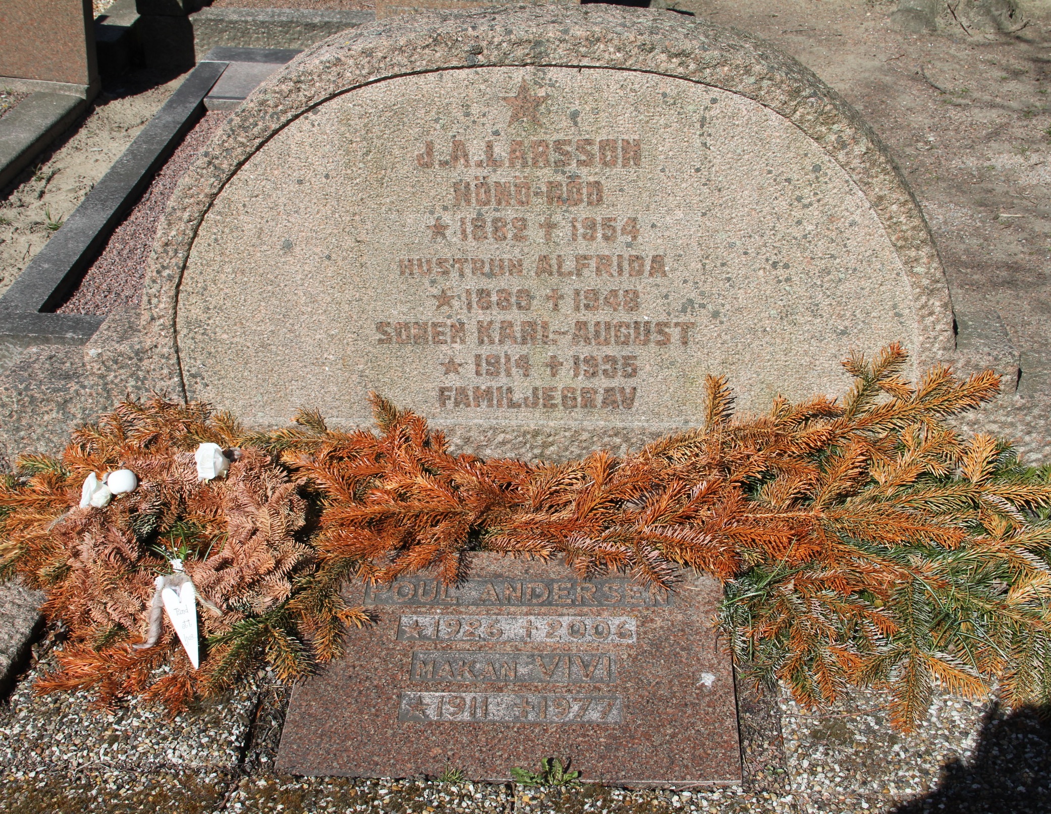 Grav D223 Öckerö Kyrkogård