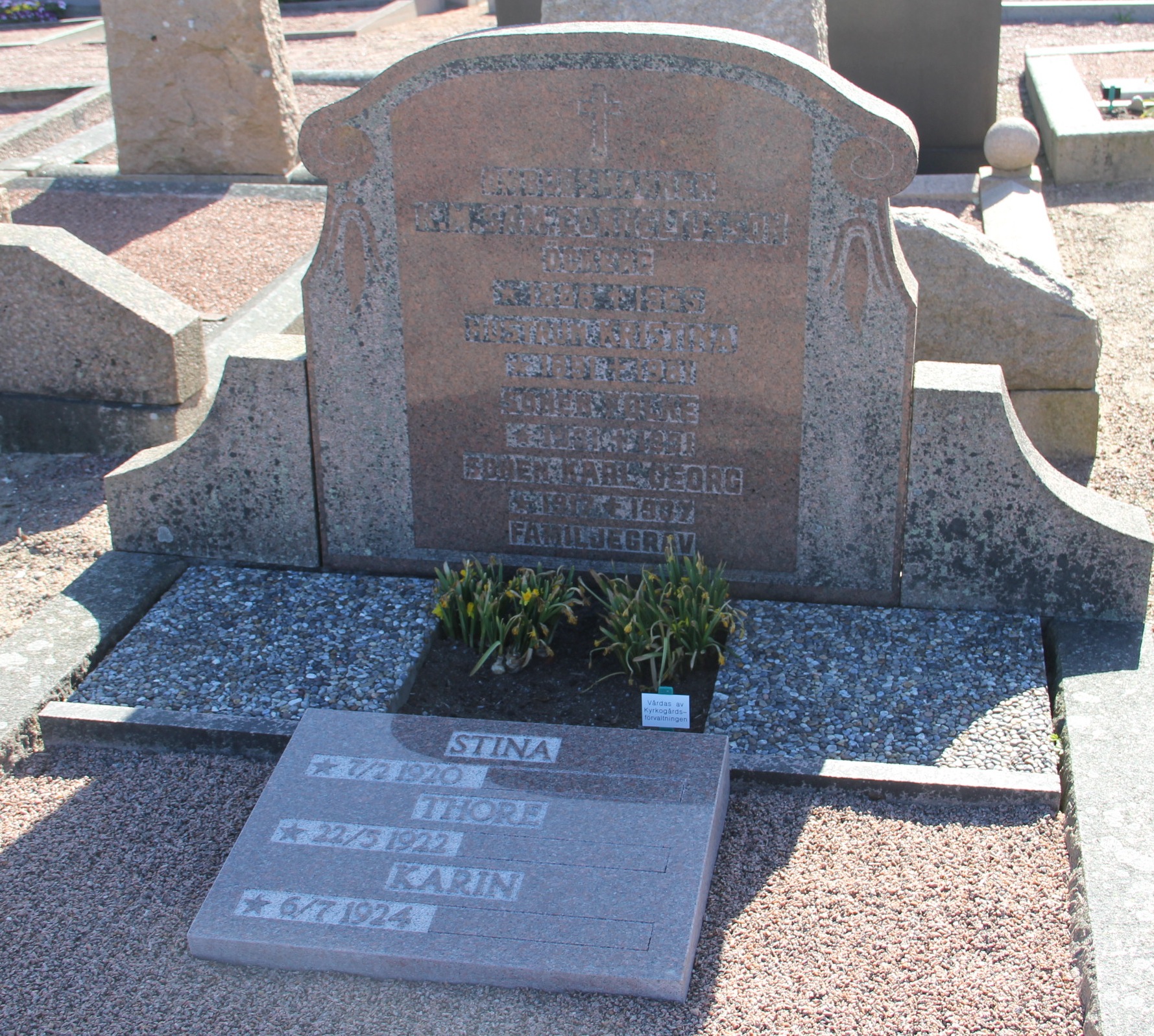 Grav D074 Öckerö Kyrkogård