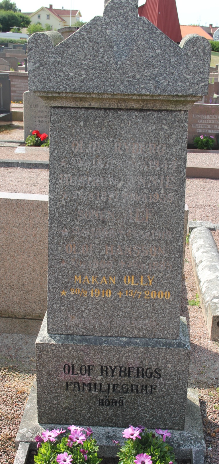 Grav E087 Öckerö Kyrkogård