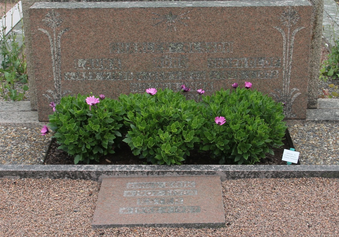 Grav F116 Öckerö Kyrkogård