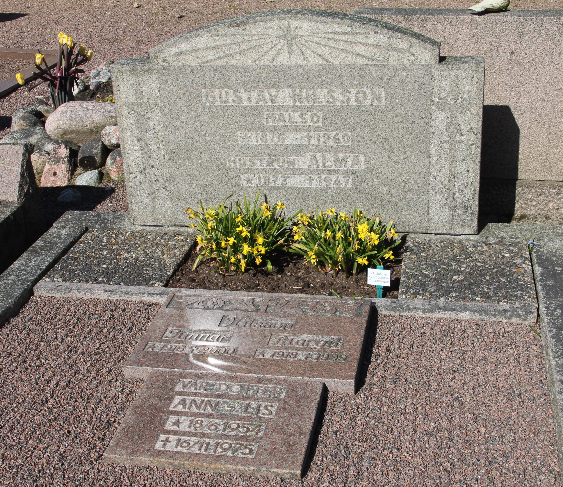Grav D171 Öckerö Kyrkogård