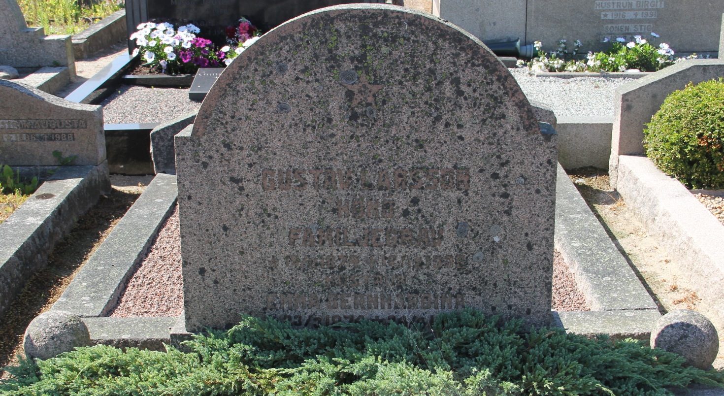 Grav E161 Öckerö Kyrkogård