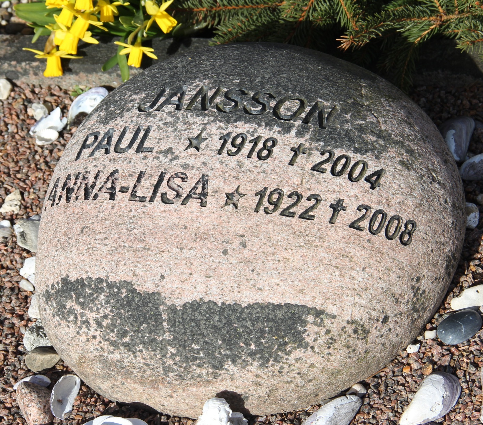 Grav B050 Öckerö Kyrkogård