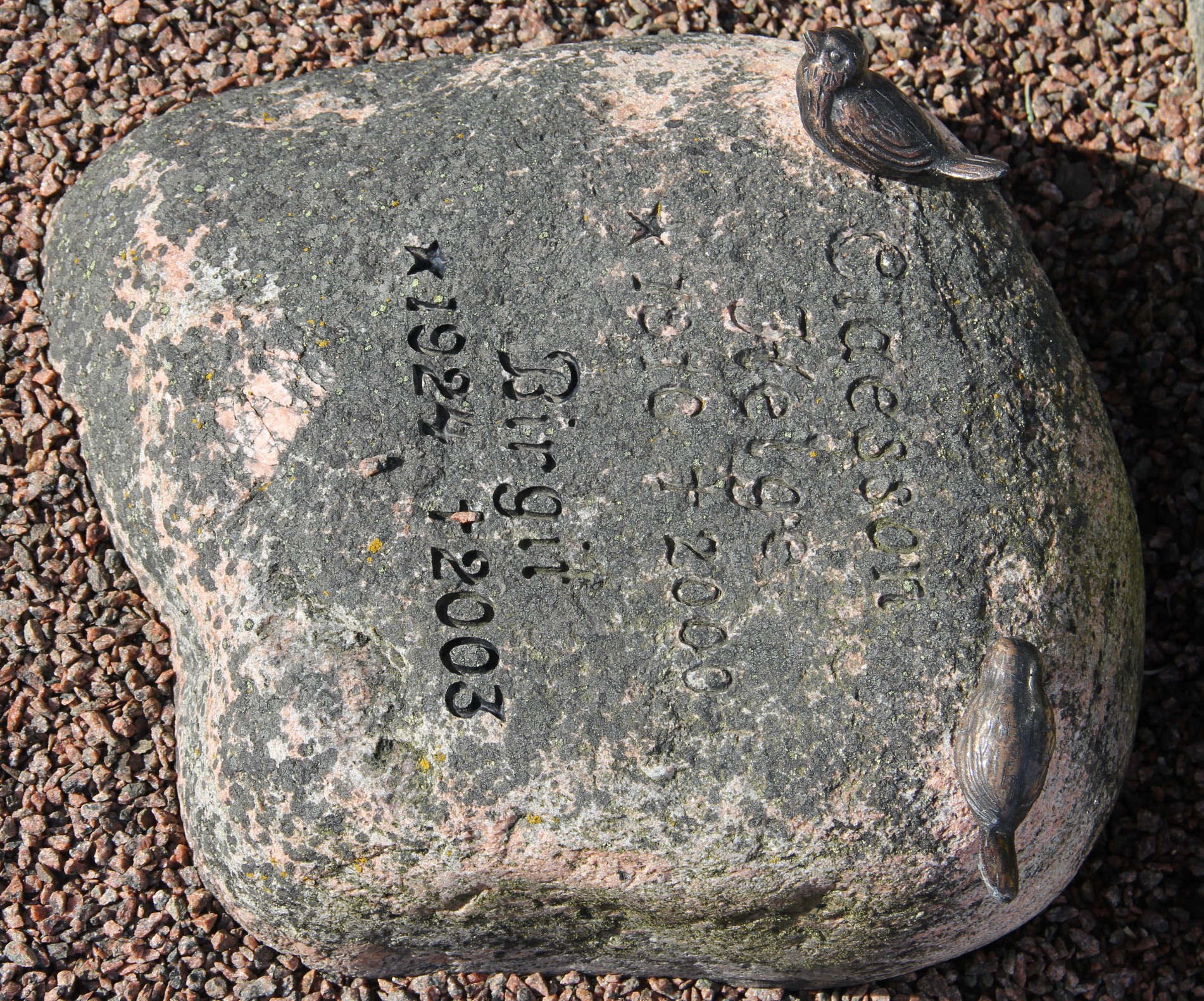 Grav B037 Öckerö Kyrkogård