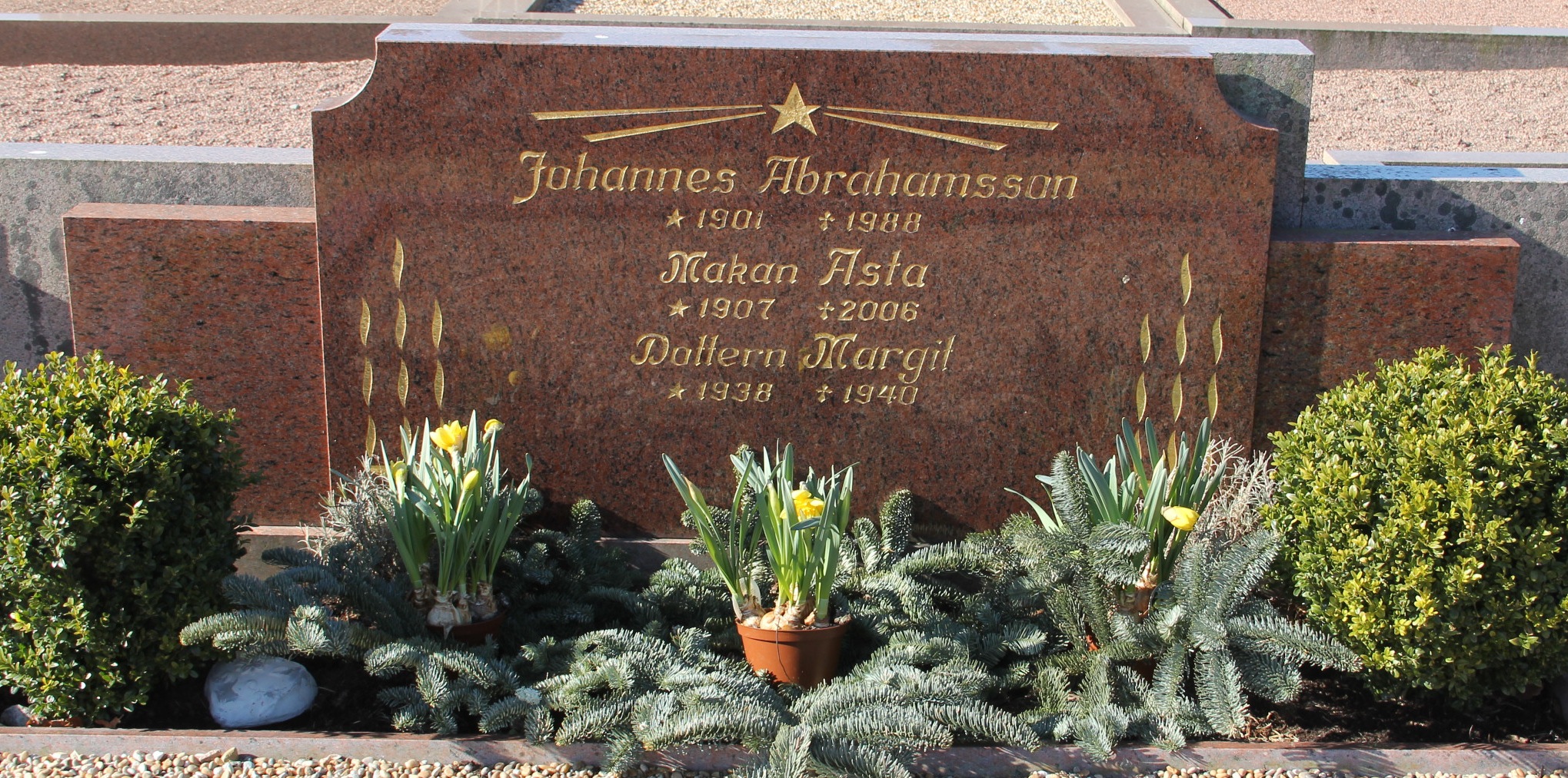 Grav F027 Hönö Kyrkogård