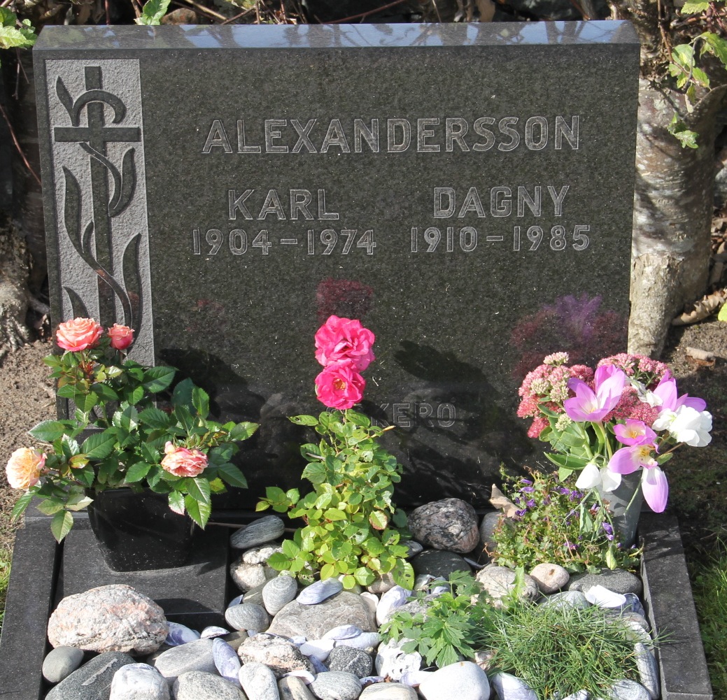 Grav VM033 Öckerö Kyrkogård