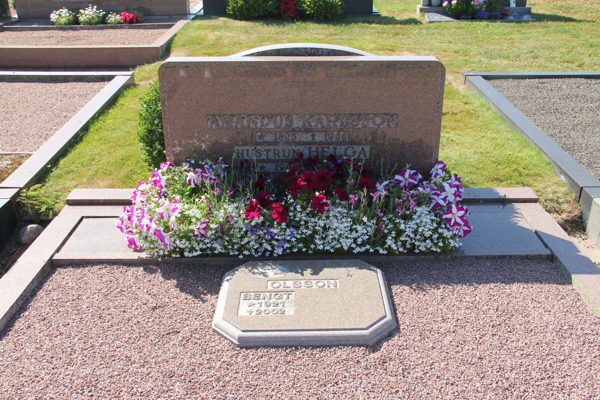 Grav F041 Öckerö Kyrkogård