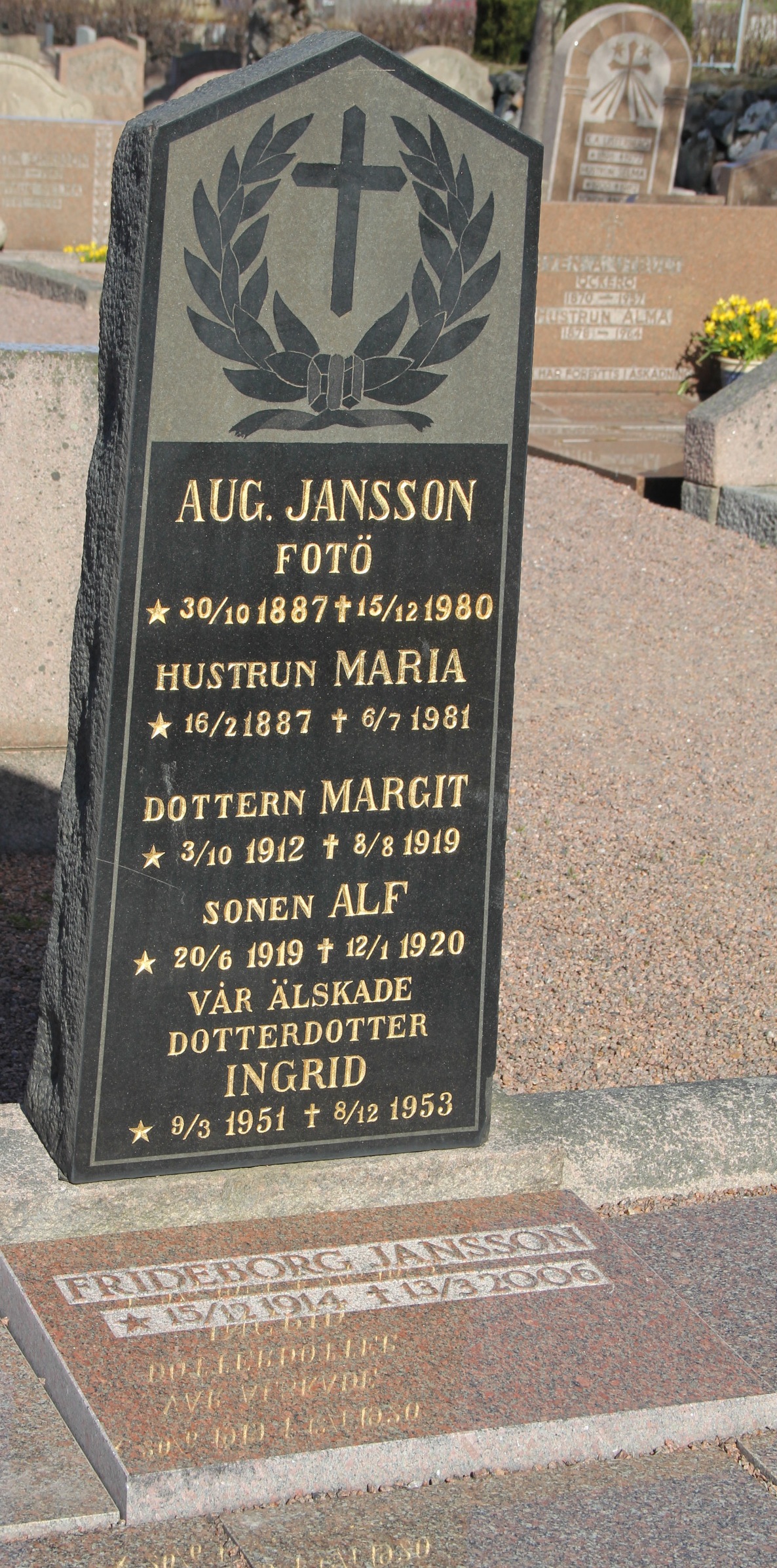 Grav D036 Öckerö Kyrkogård