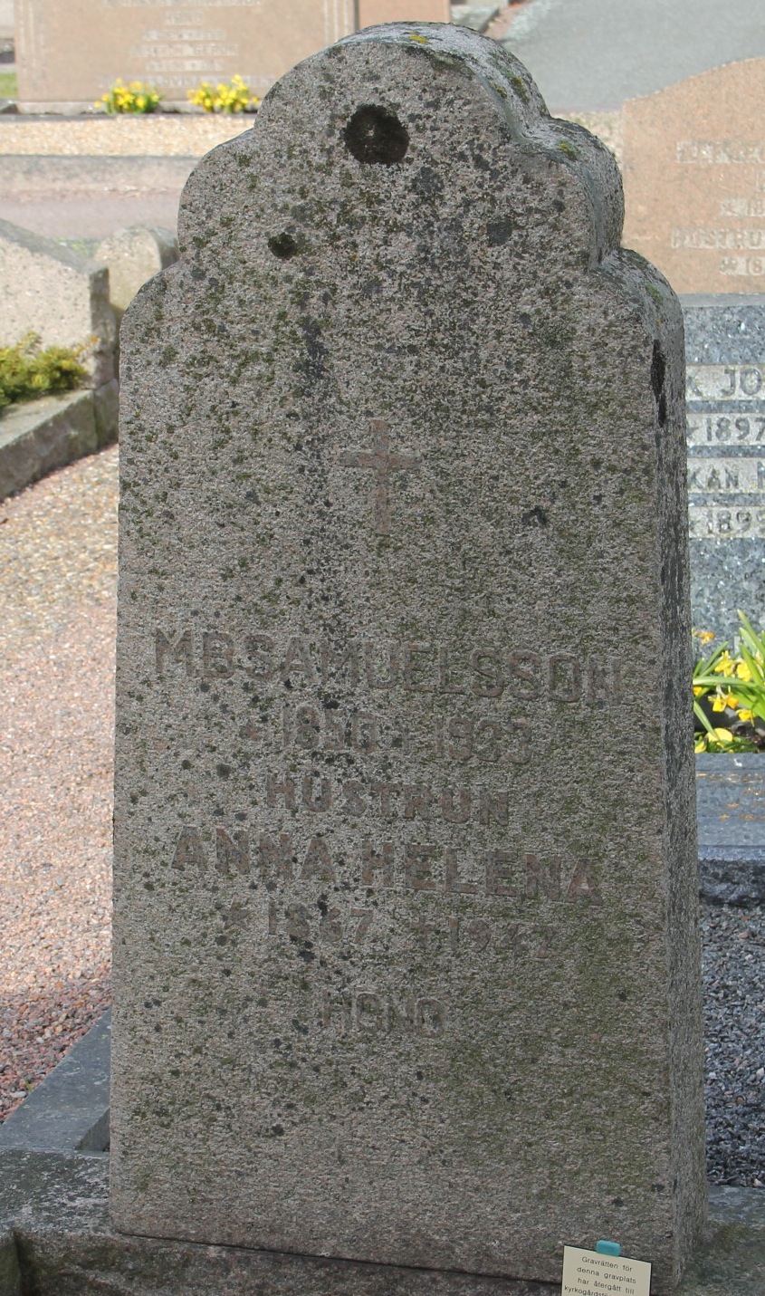 Grav B093 Öckerö Kyrkogård