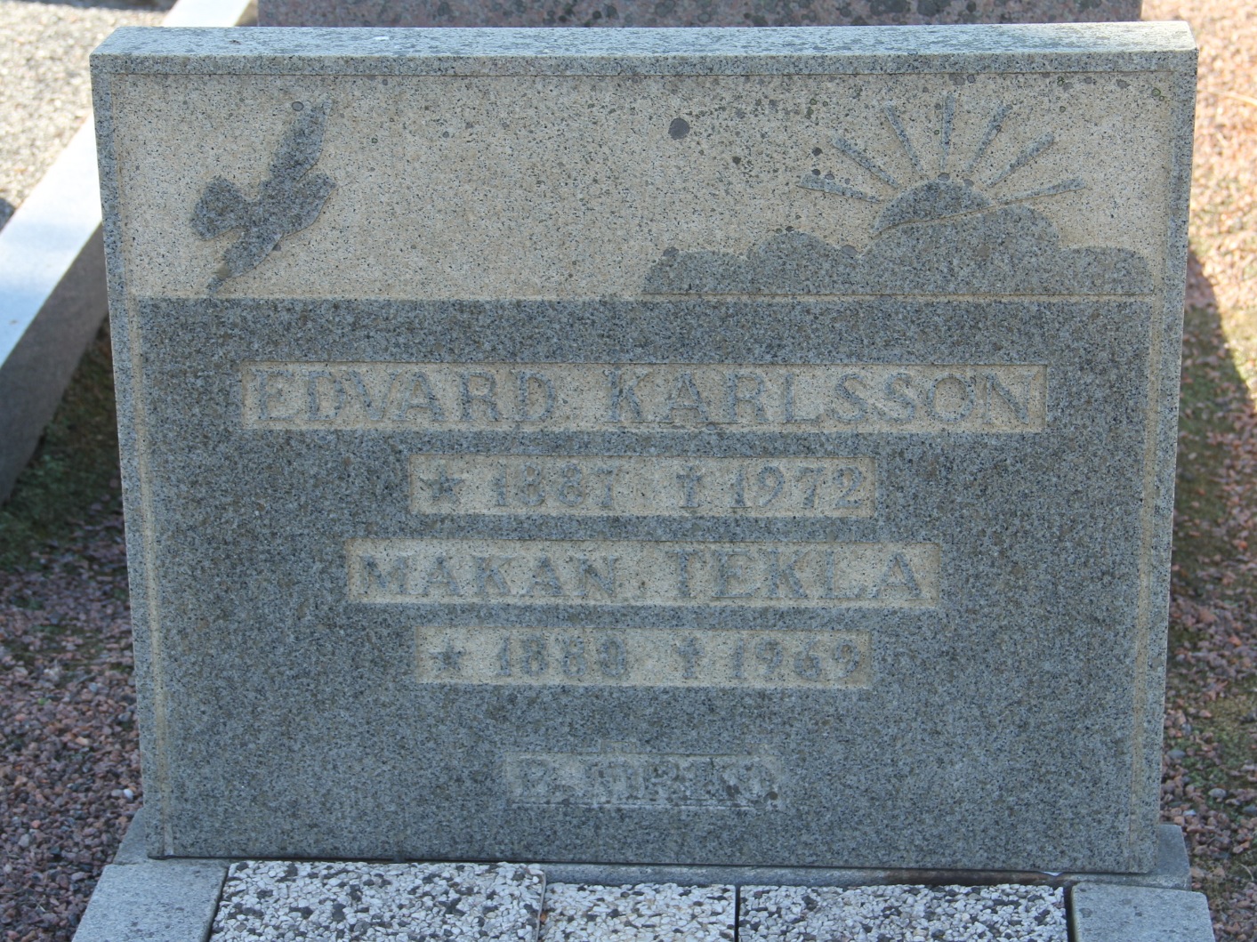 Grav G085 Öckerö Kyrkogård