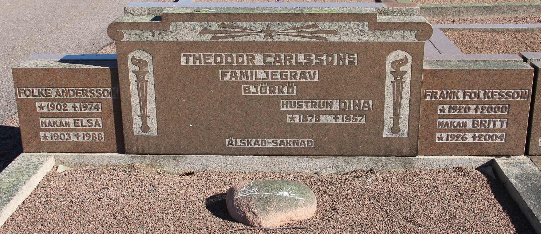 Grav F184 Öckerö Kyrkogård