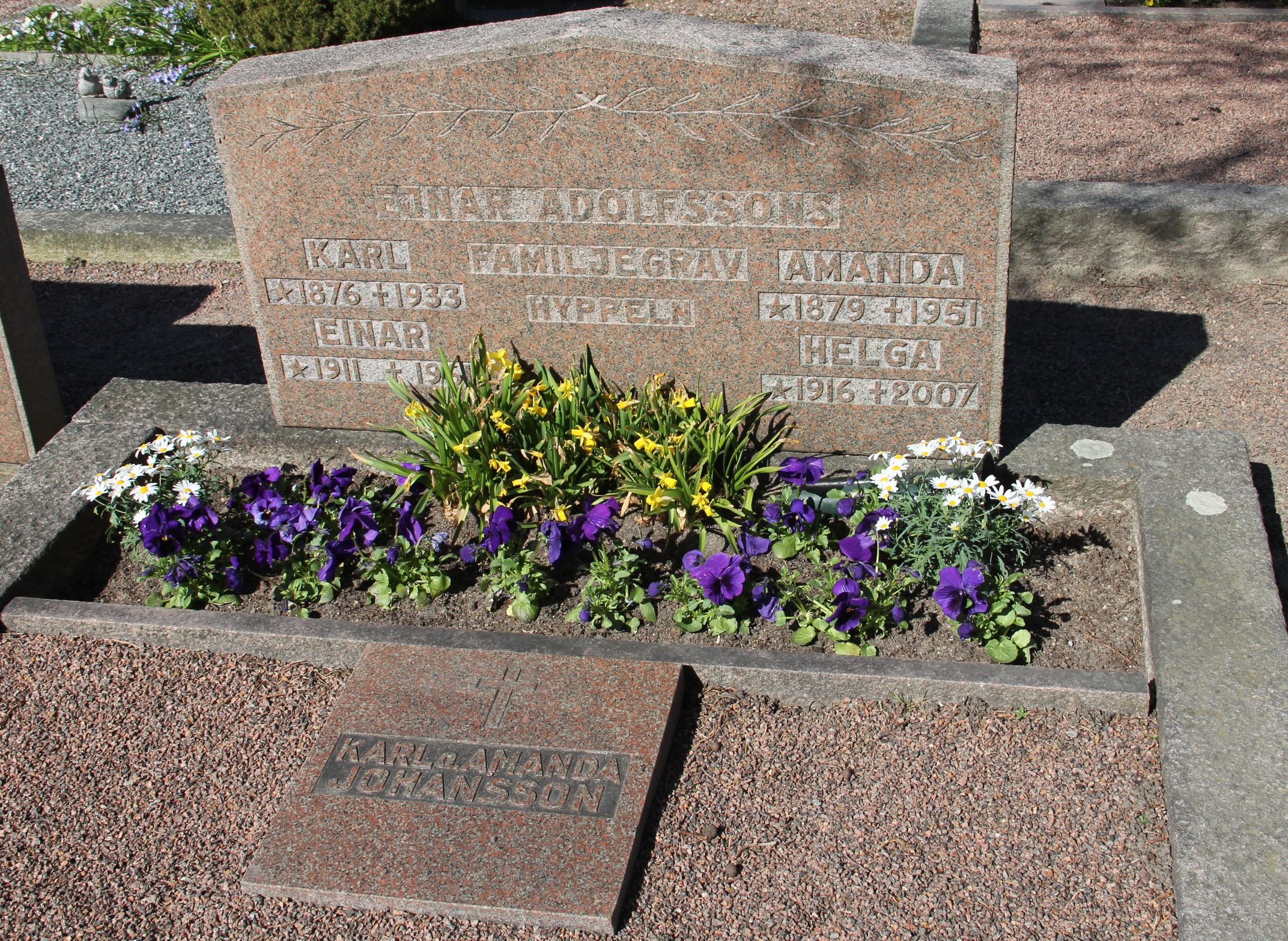Grav D219 Öckerö Kyrkogård