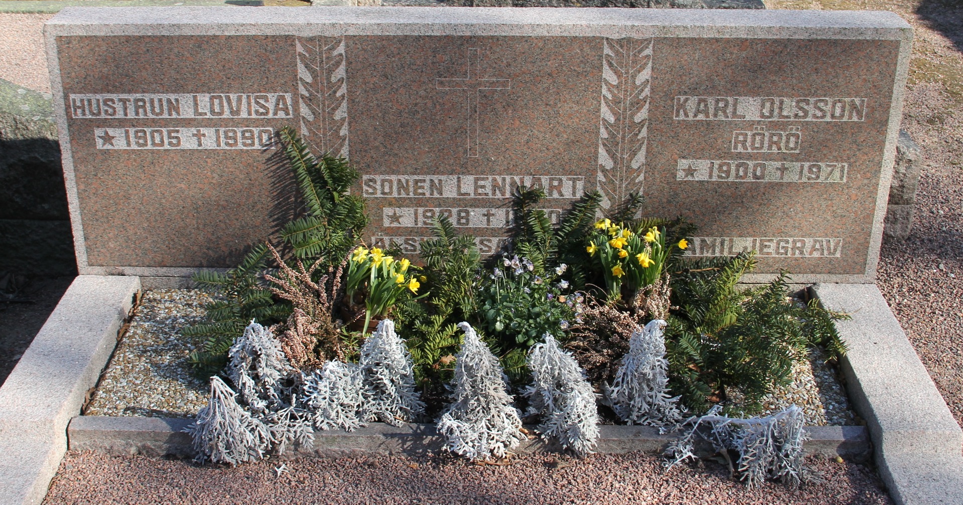 Grav A154 Öckerö Kyrkogård