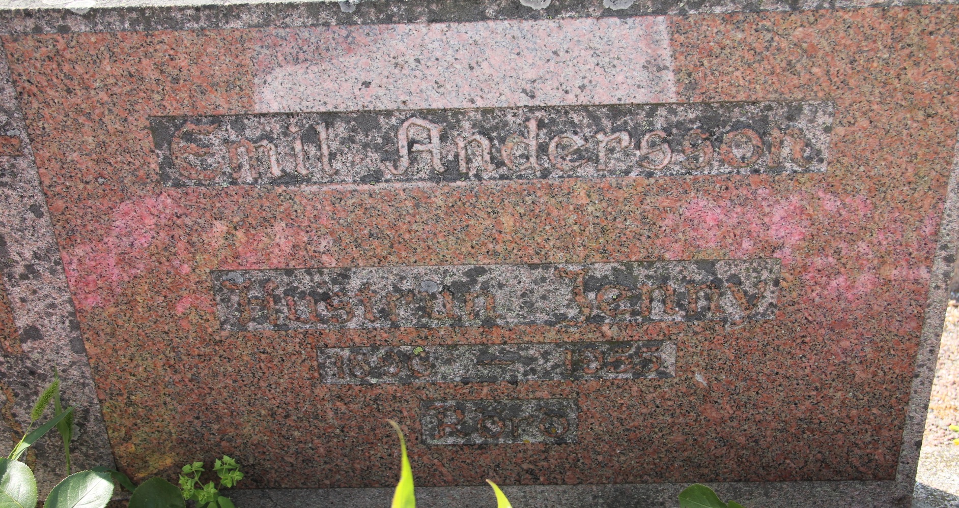 Grav E075 Öckerö Kyrkogård