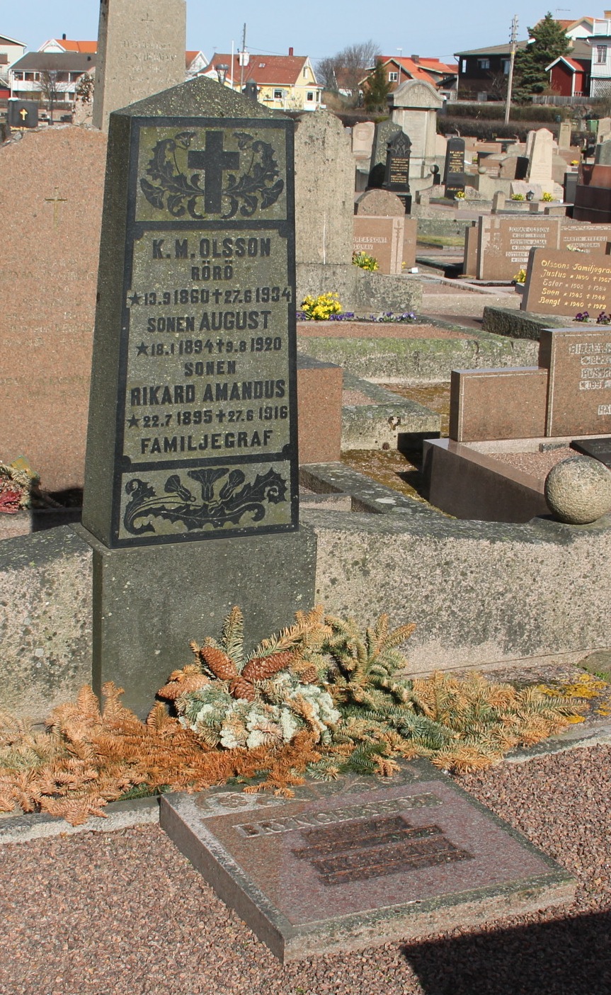 Grav B064 Öckerö Kyrkogård