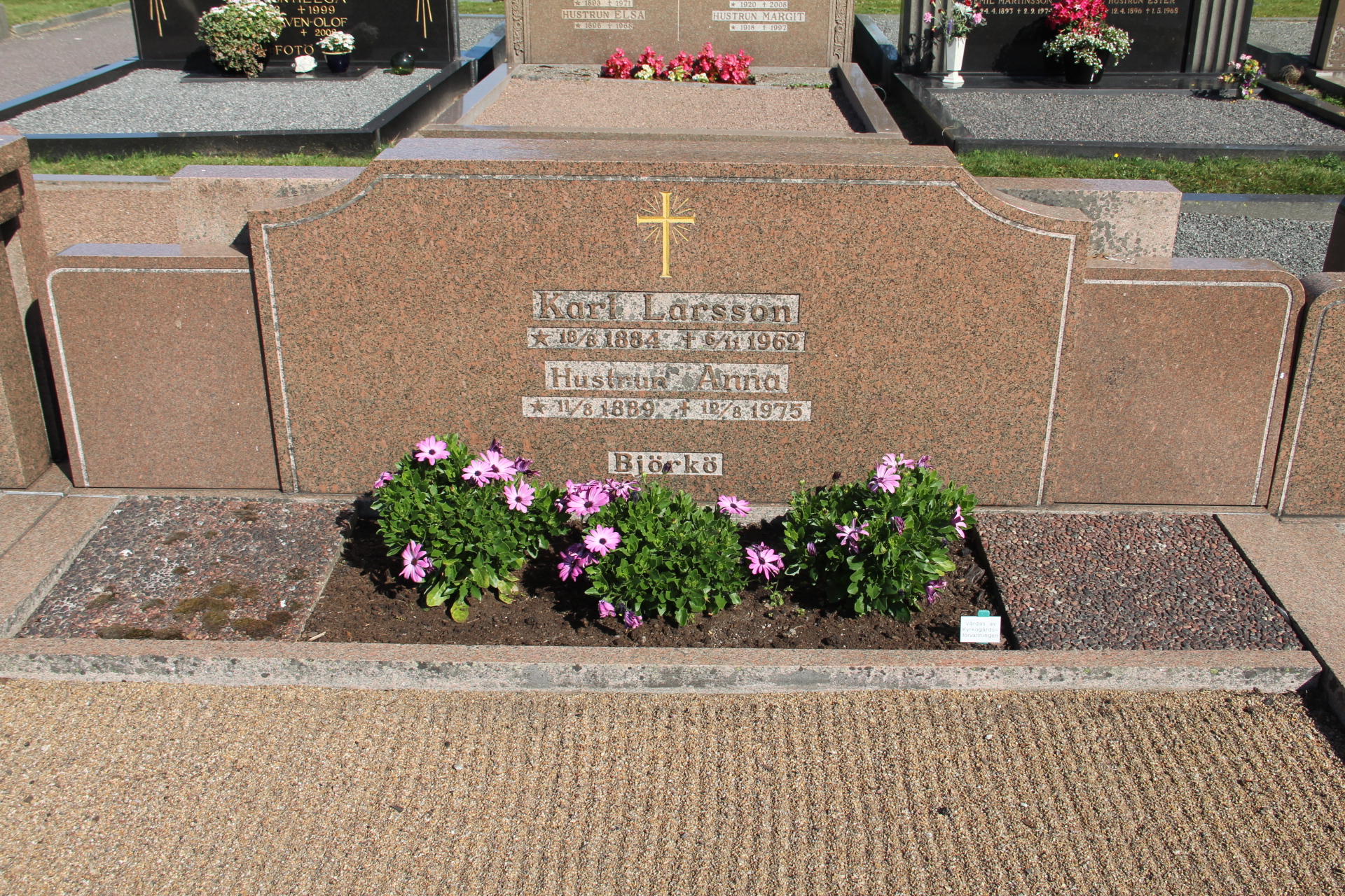 Grav F069 Öckerö Kyrkogård