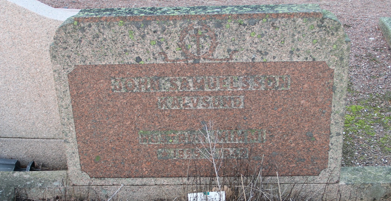 Grav E200 Öckerö Kyrkogård
