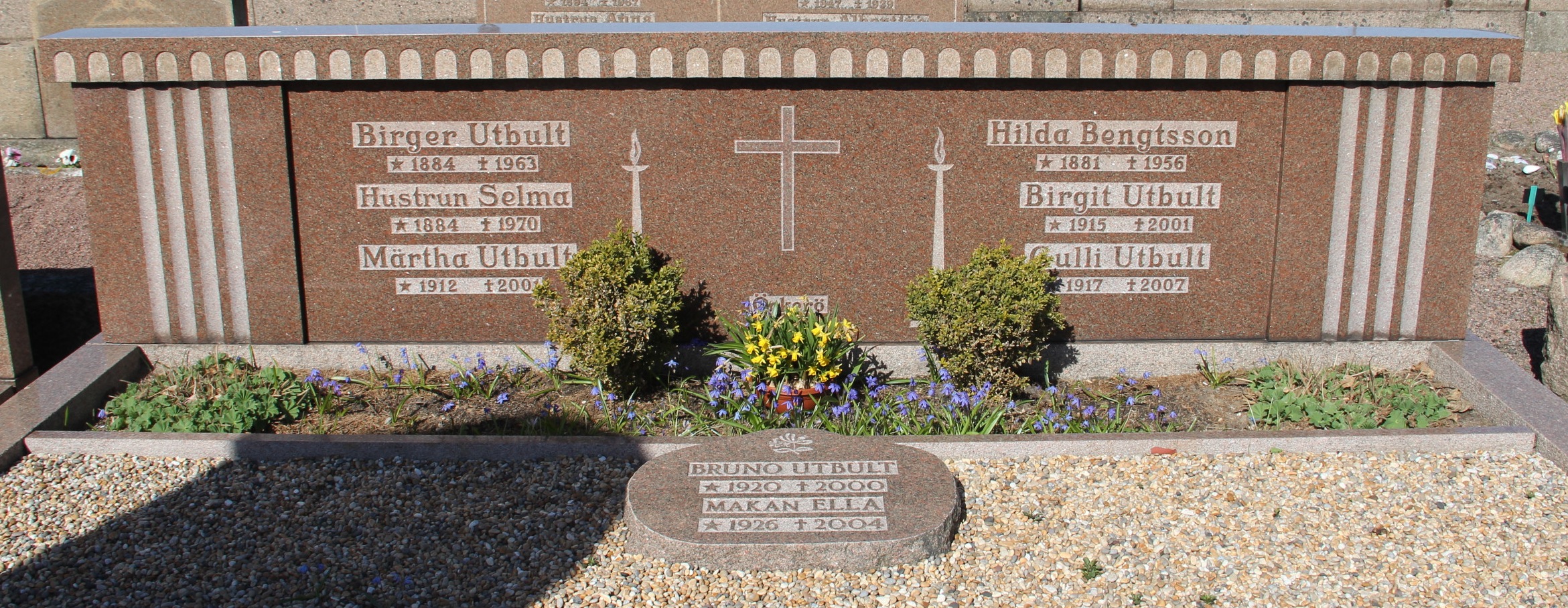 Grav D173 Öckerö Kyrkogård