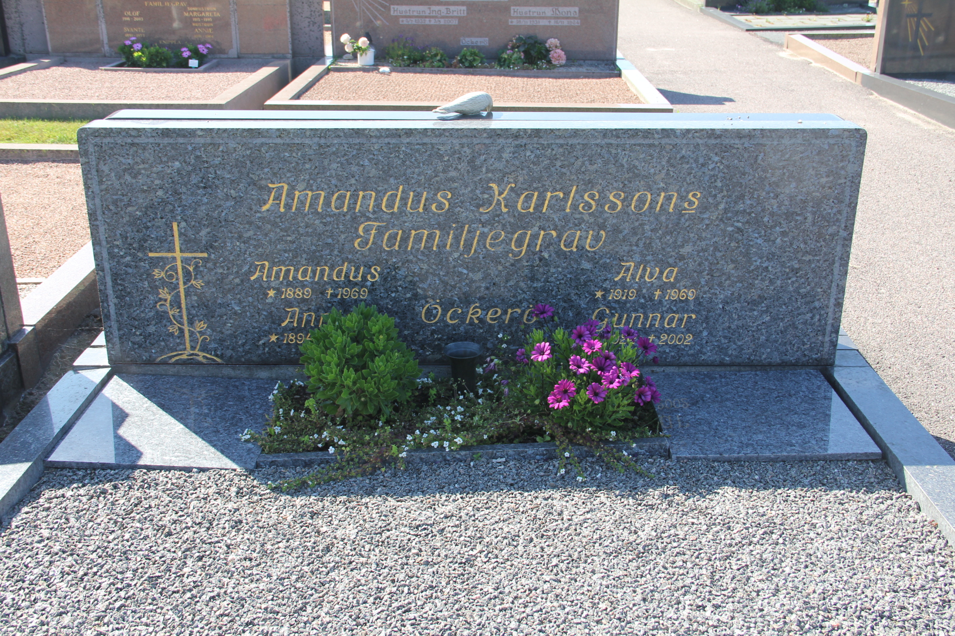 Grav F044 Öckerö Kyrkogård