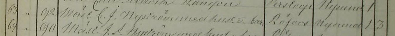 Utflyttade 1862 Nr 63