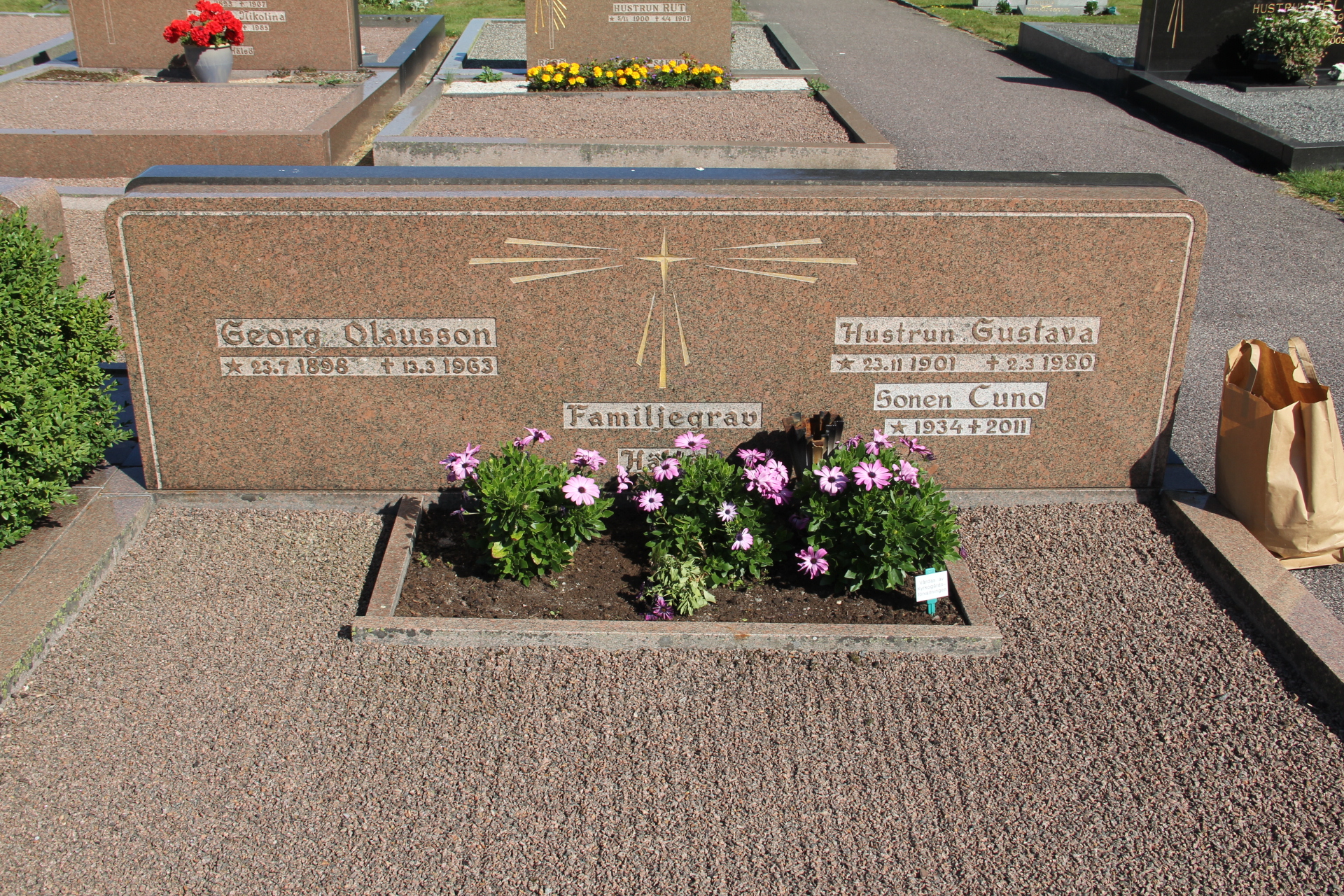 Grav F071 Öckerö Kyrkogård