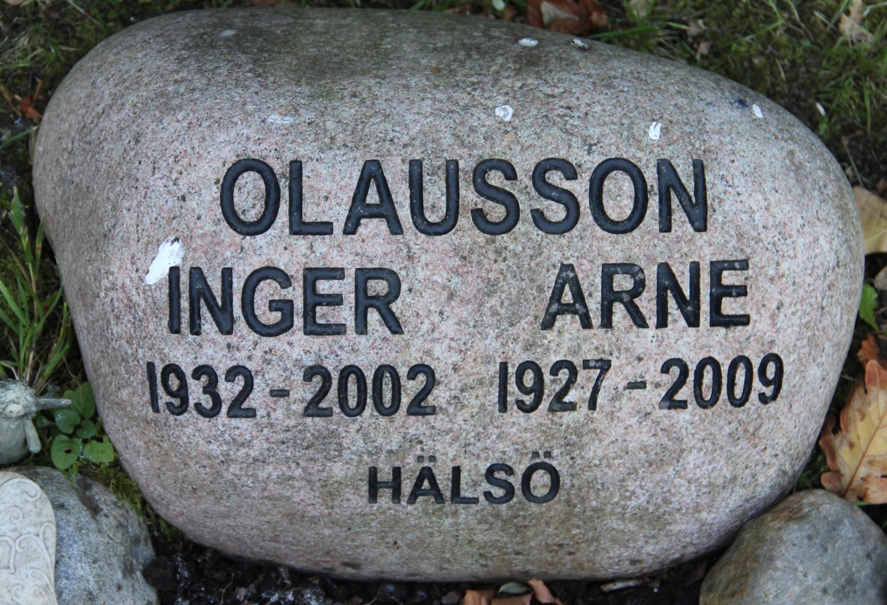 Grav J016 Öckerö Kyrkogård