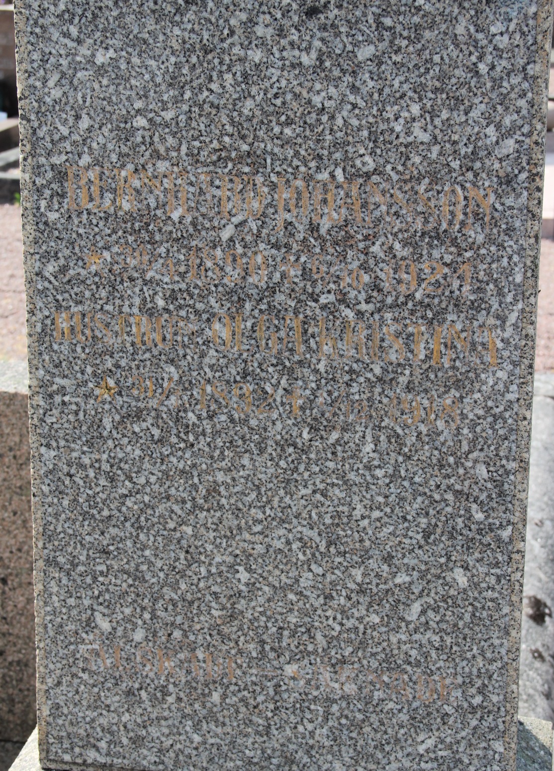 Grav E089 Öckerö Kyrkogård