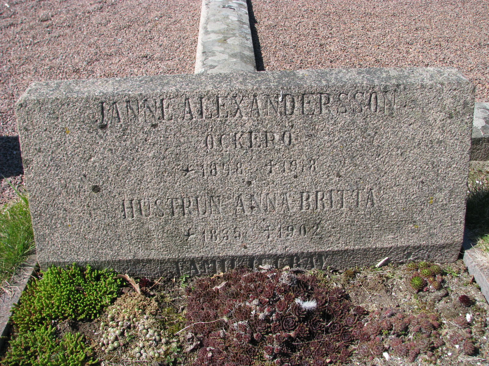 Grav C089 Öckerö Kyrkogård