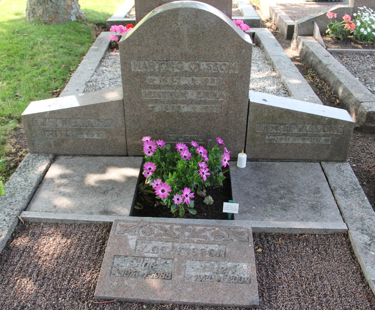 Grav E021 Öckerö Kyrkogård