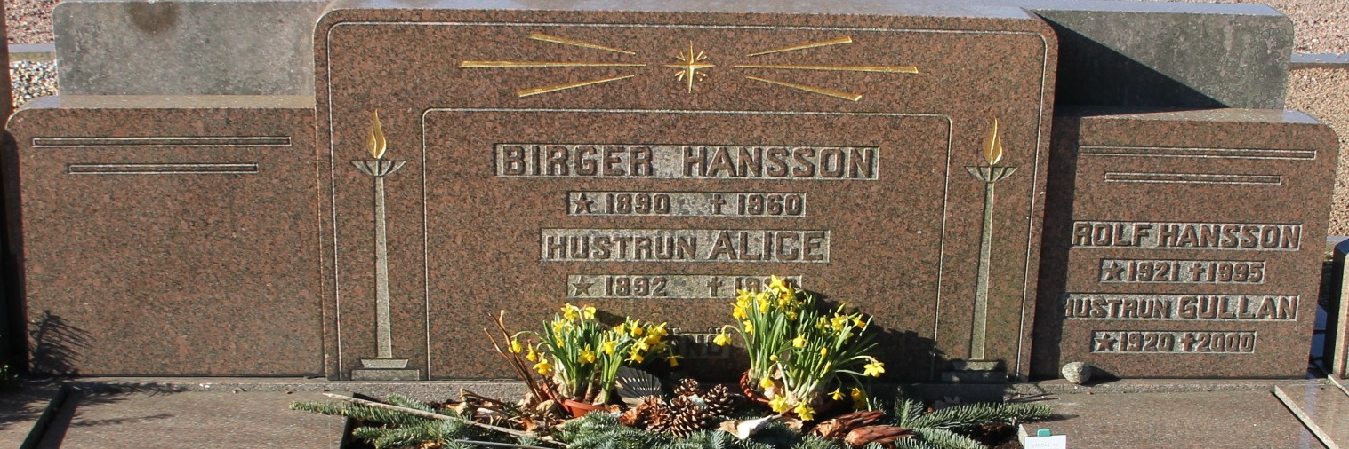 Grav E041 Hönö Kyrkogård