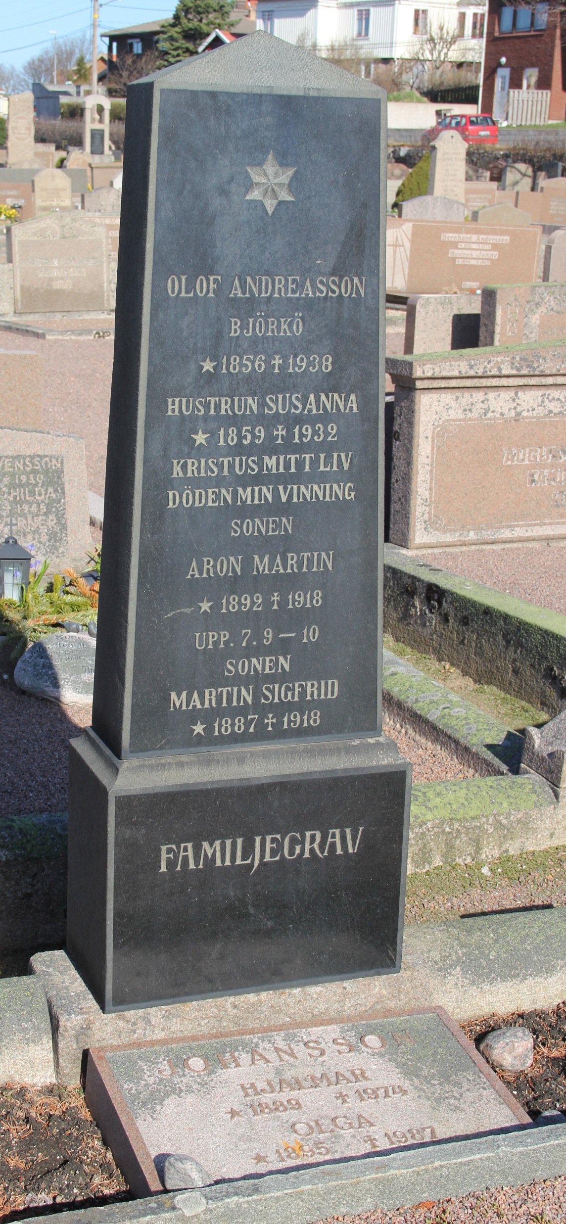 Grav D006 Öckerö Kyrkogård