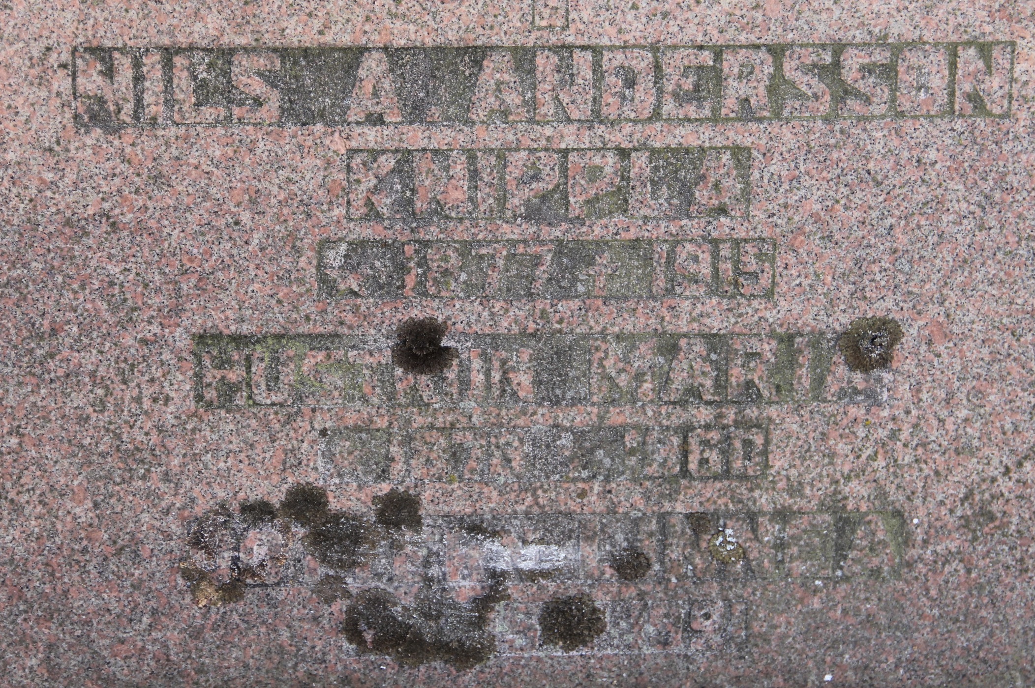 Grav A122 Öckerö Kyrkogård