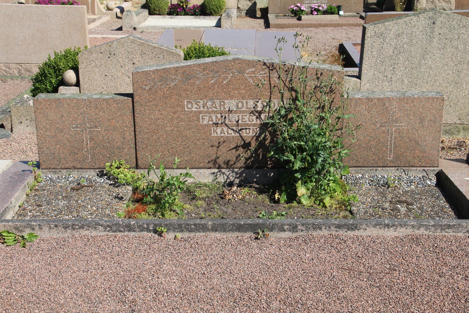 Grav F012 Öckerö Kyrkogård