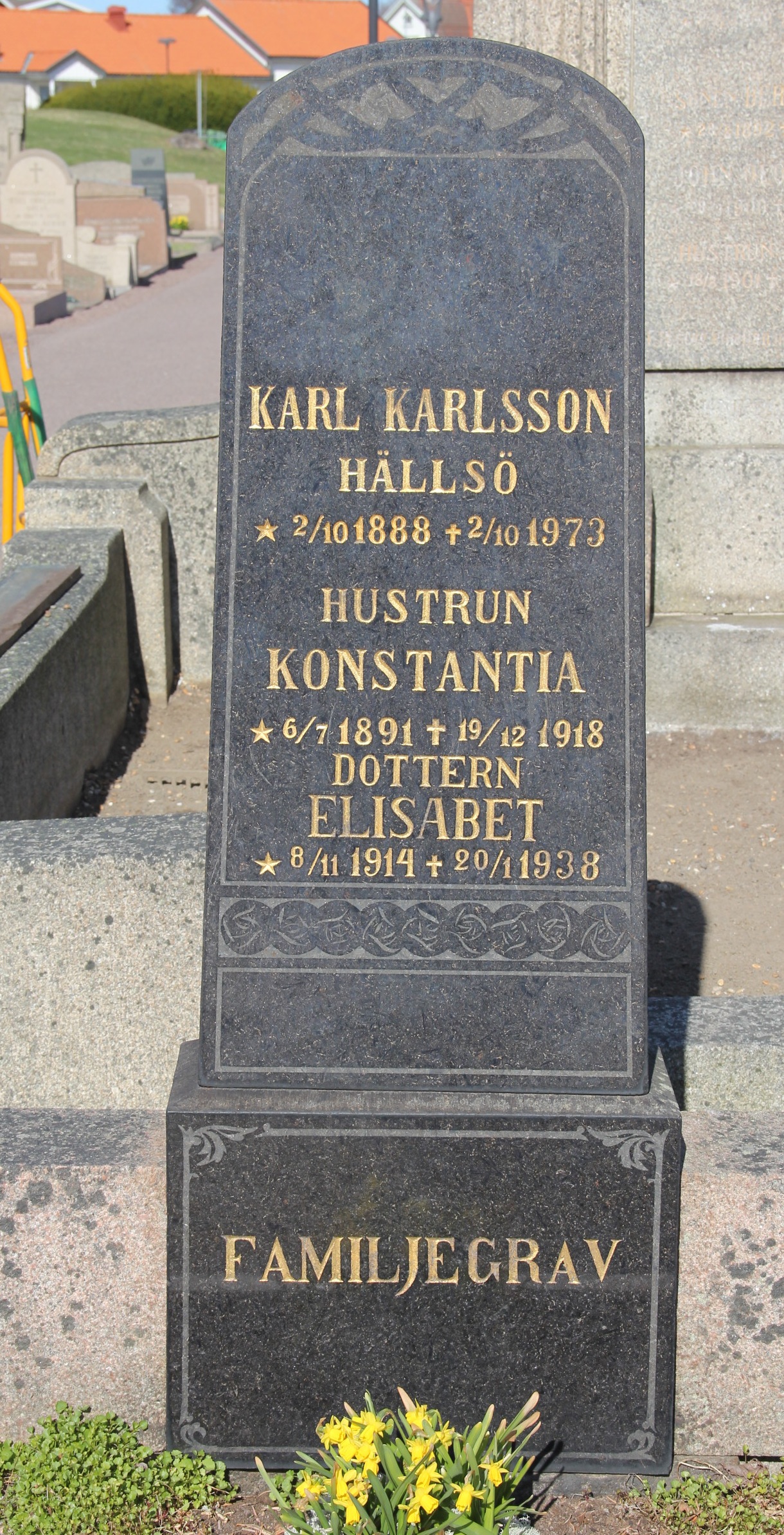 Grav D048 Öckerö Kyrkogård
