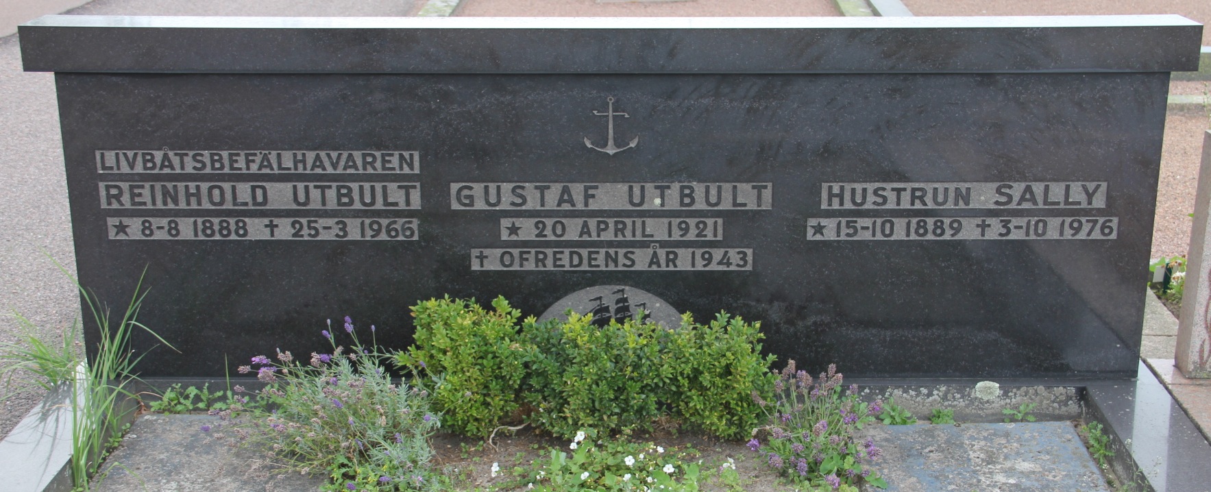 Grav F076 Öckerö Kyrkogård