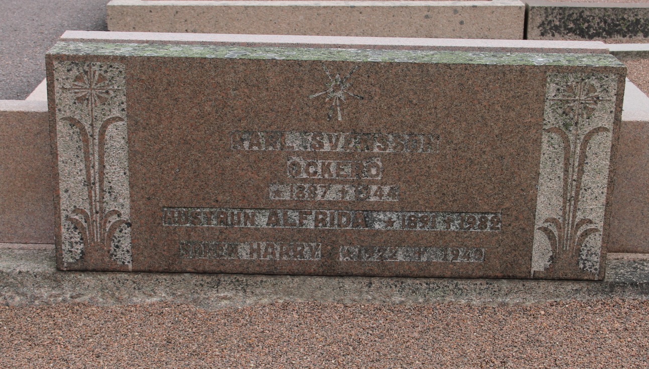 Grav F112 Öckerö Kyrkogård