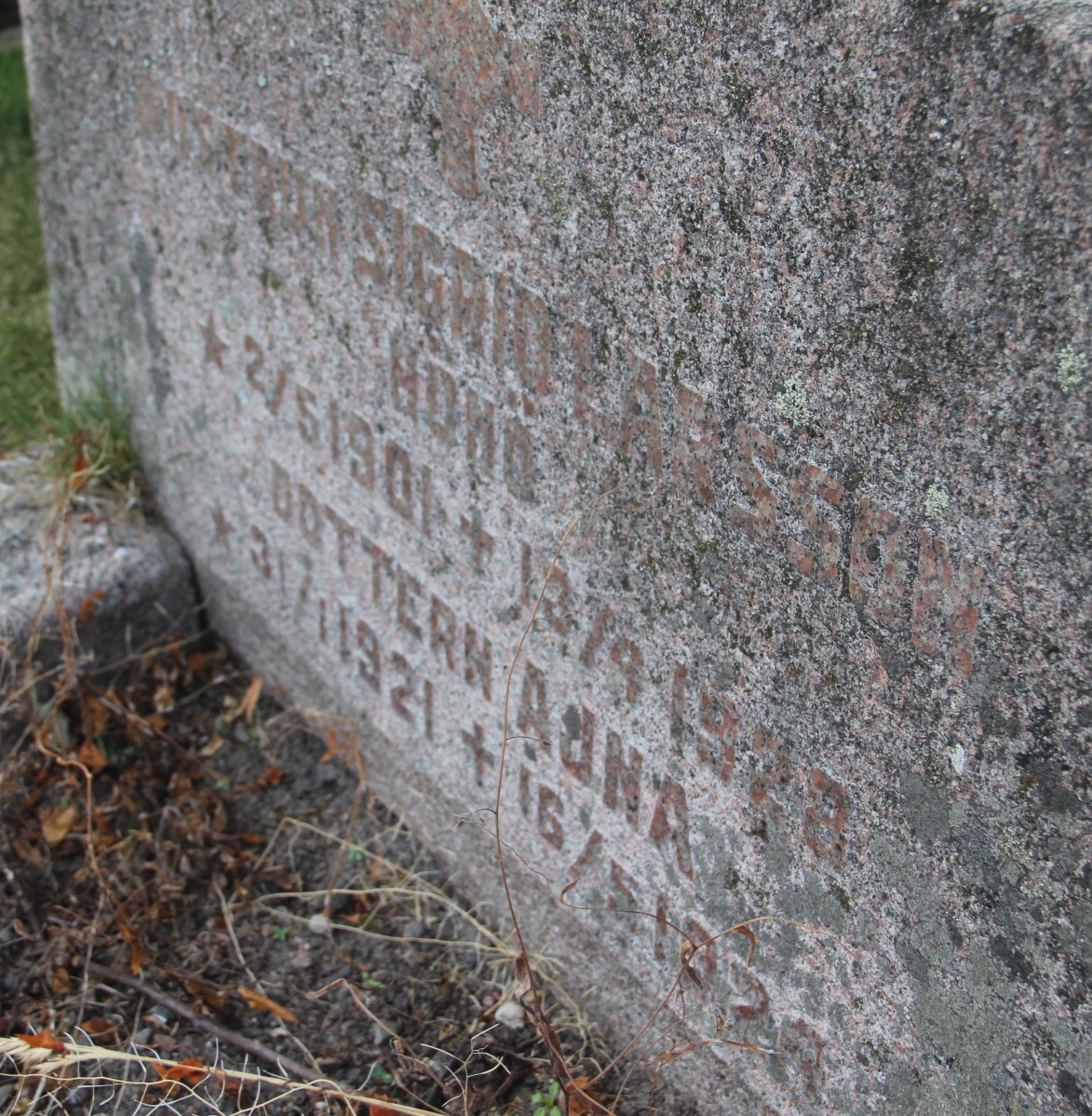 Grav E006 Öckerö Kyrkogård
