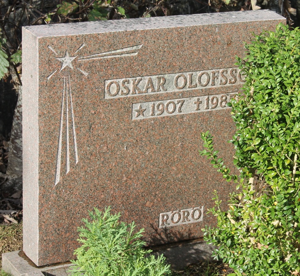 Grav VM021 Öckerö Kyrkogård