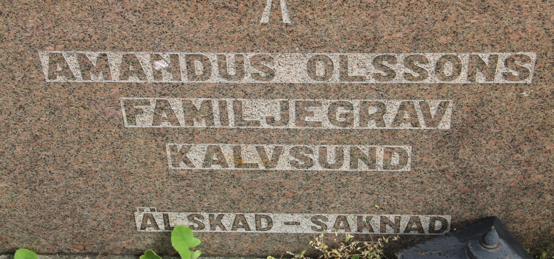 Grav F088 Öckerö Kyrkogård