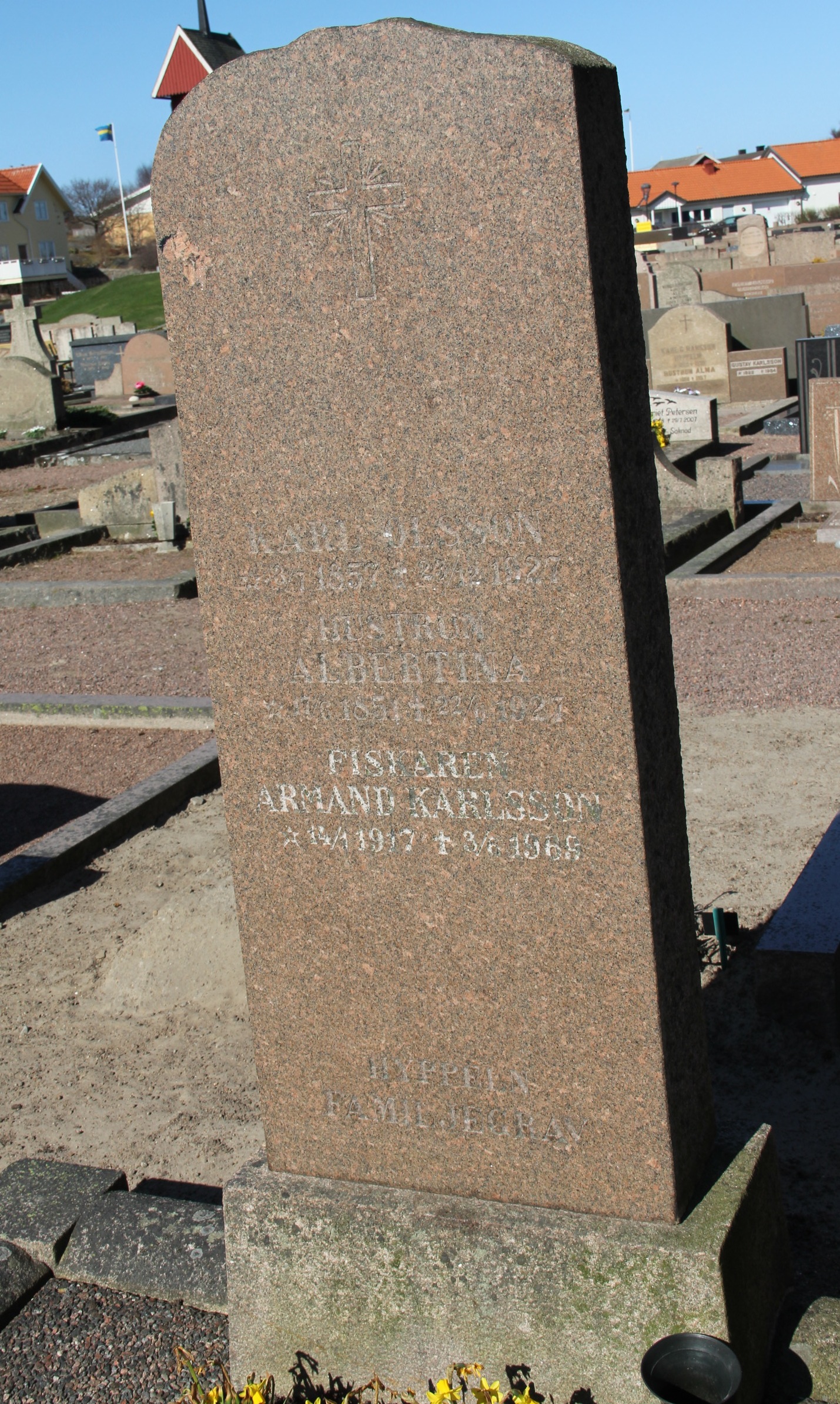 Grav D062 Öckerö Kyrkogård