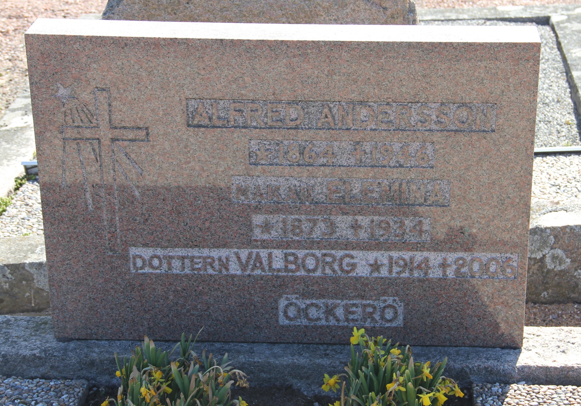 Grav D122 Öckerö Kyrkogård