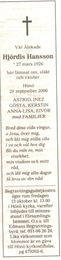 Hjördis Kristina Antonsson