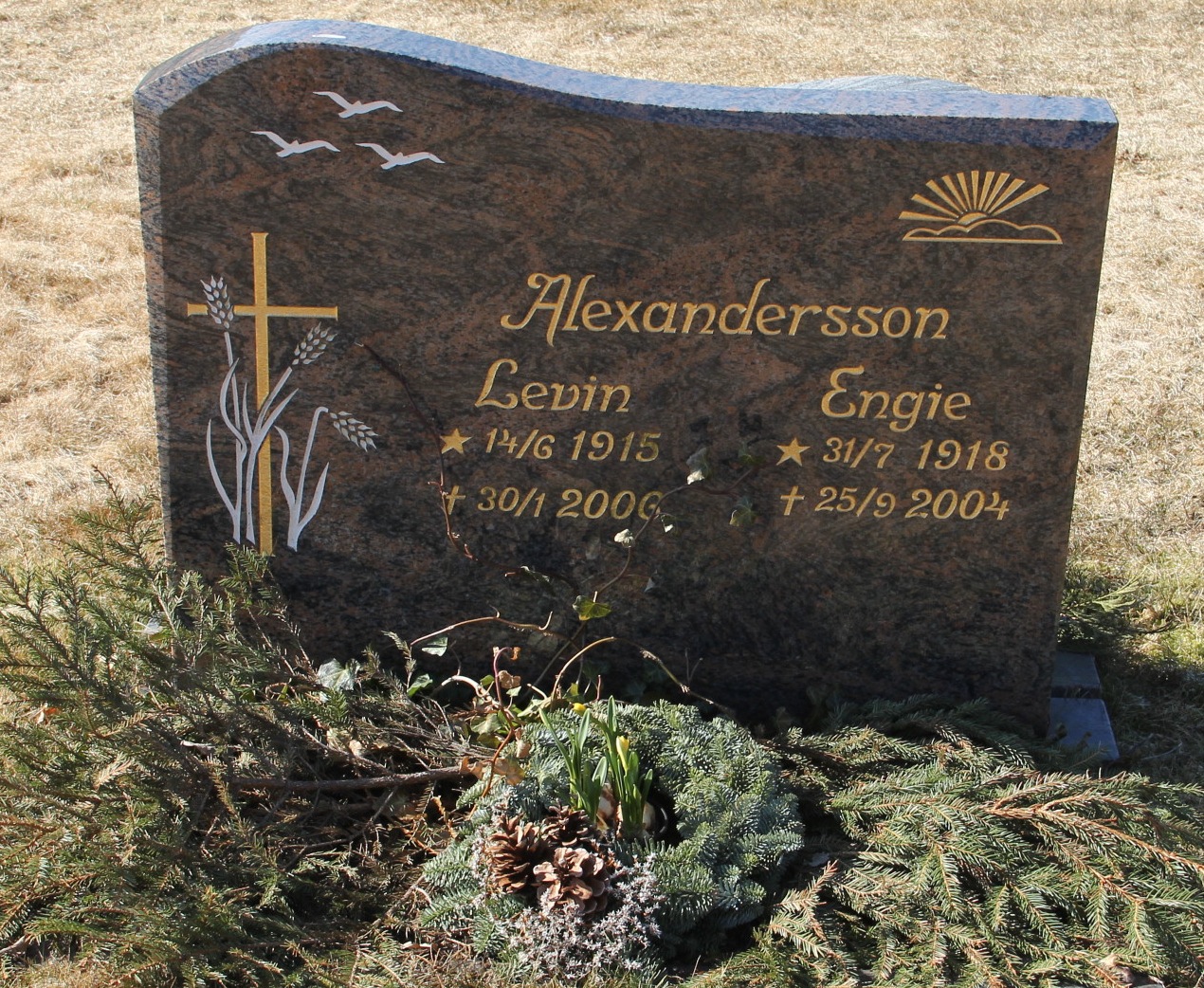 Grav G057 Hönö Kyrkogård
