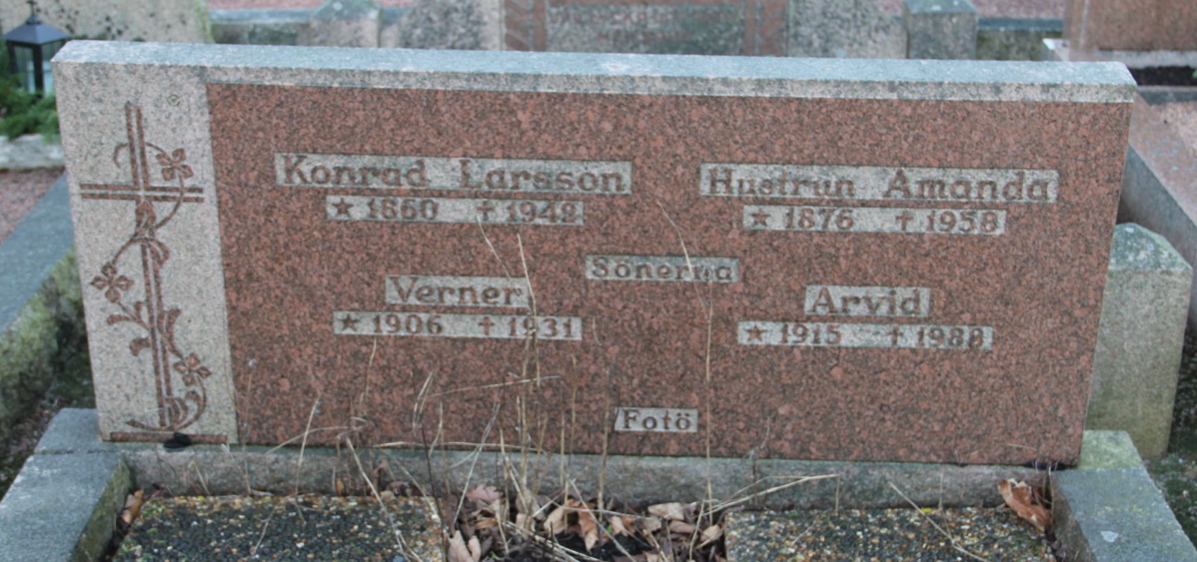 Grav E158 Öckerö Kyrkogård