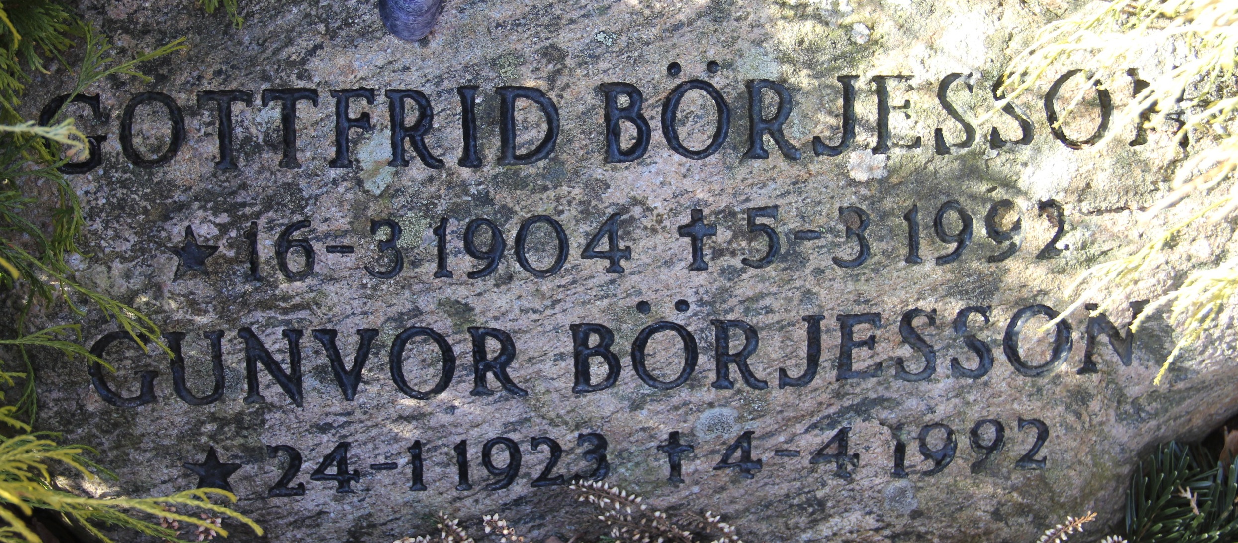 Grav F071 Hönö Kyrkogård