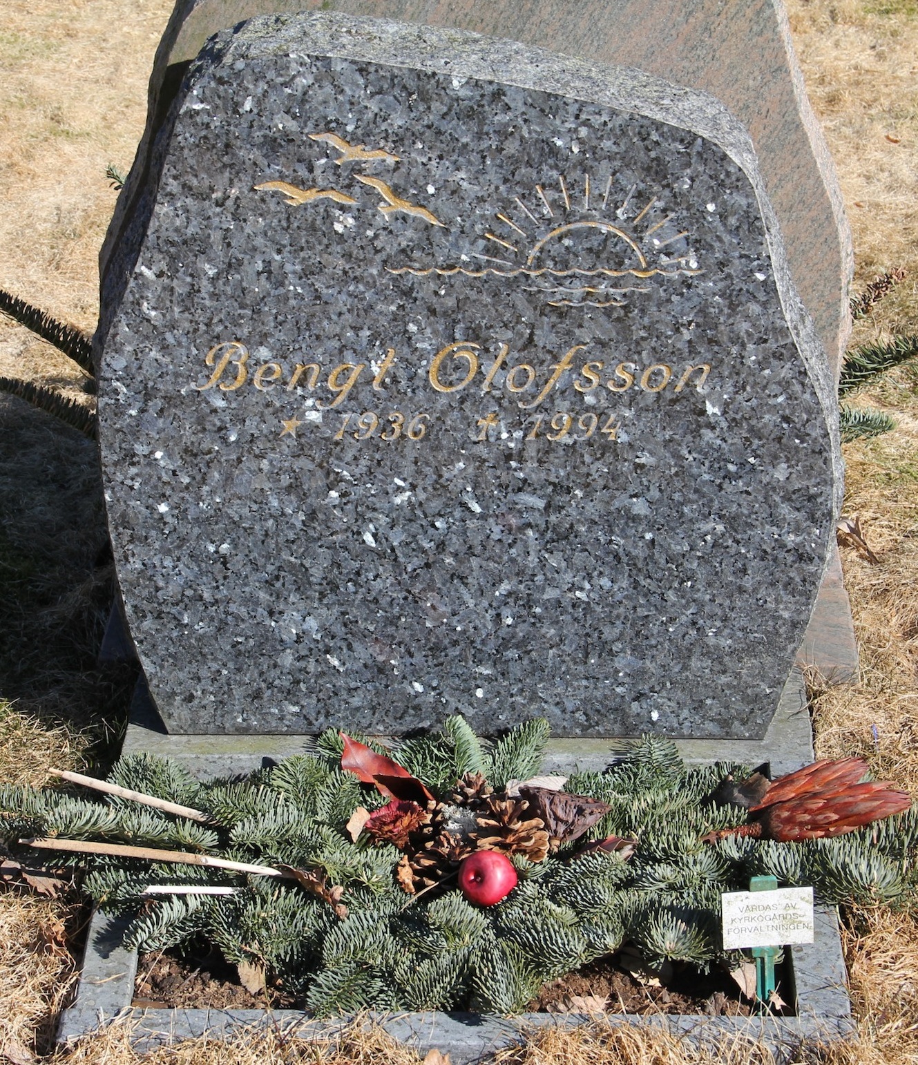 Grav D083 Hönö Kyrkogård