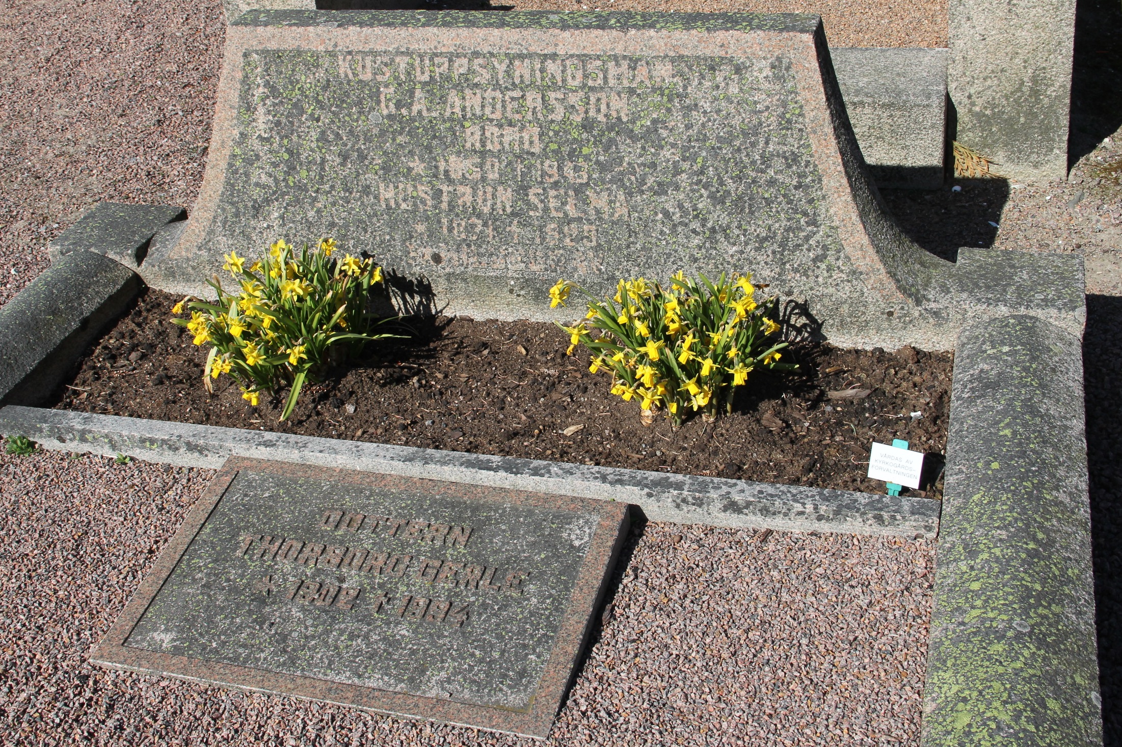 Grav D200 Öckerö Kyrkogård