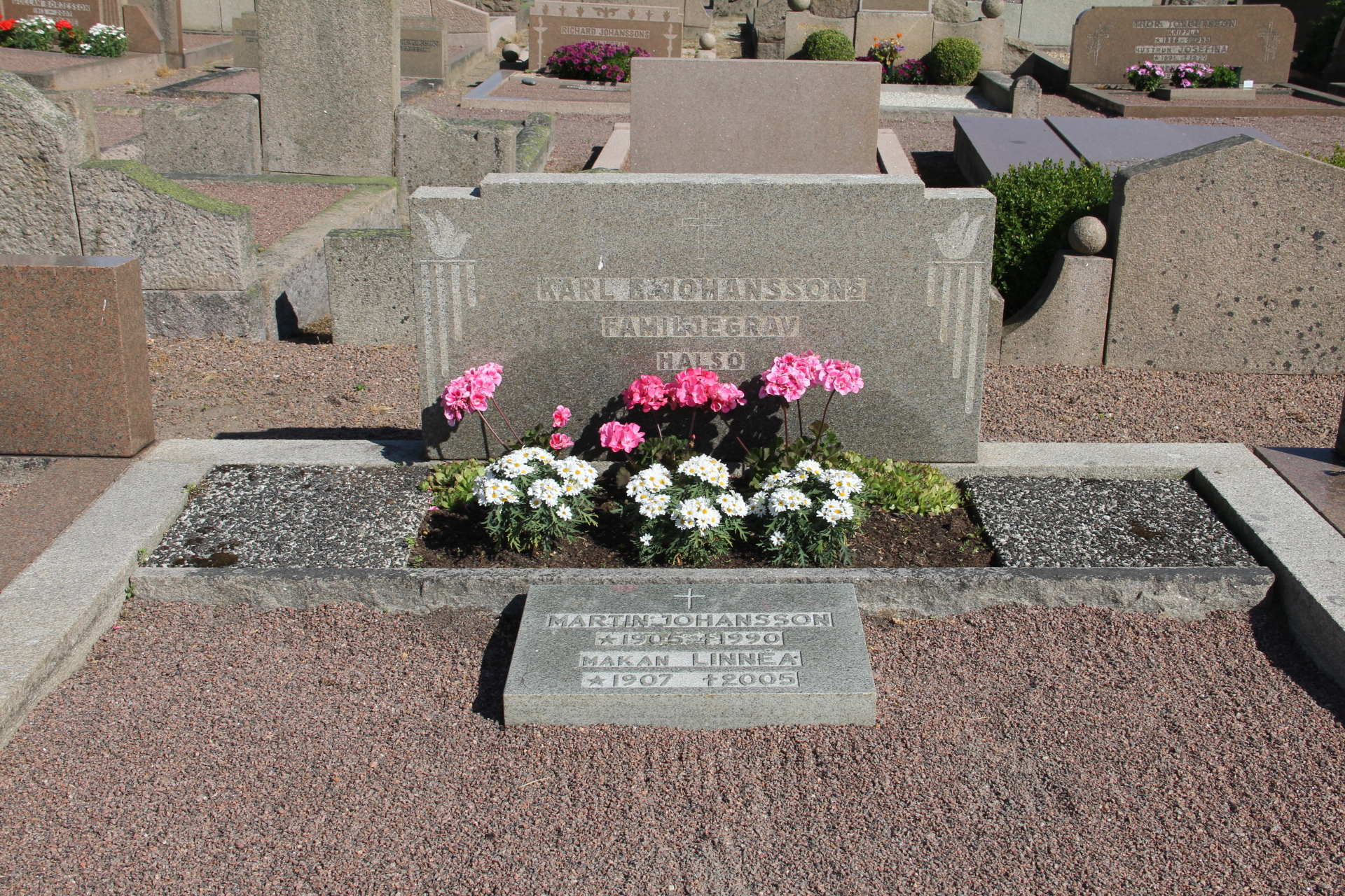 Grav F013 Öckerö Kyrkogård
