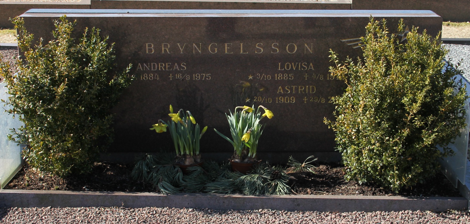 Grav G046 Hönö Kyrkogård