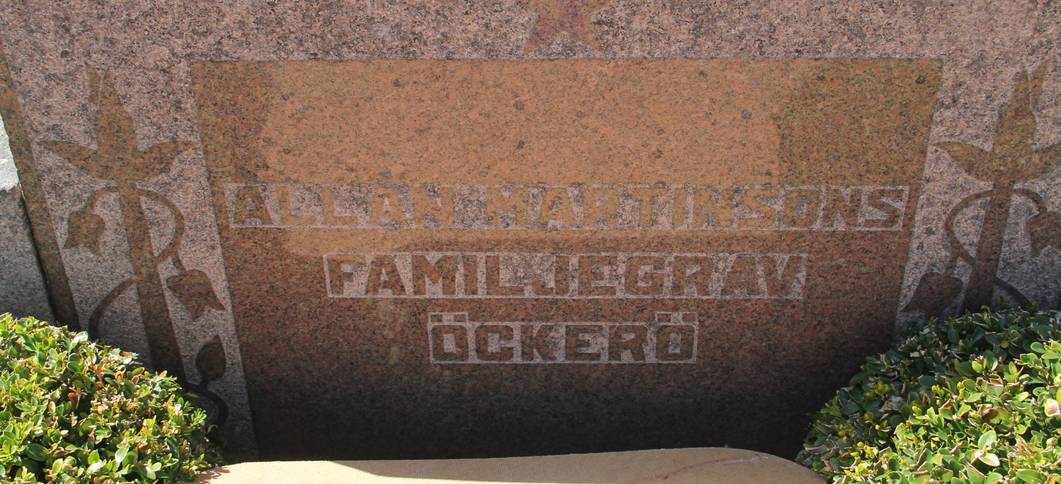 Grav E171 Öckerö Kyrkogård